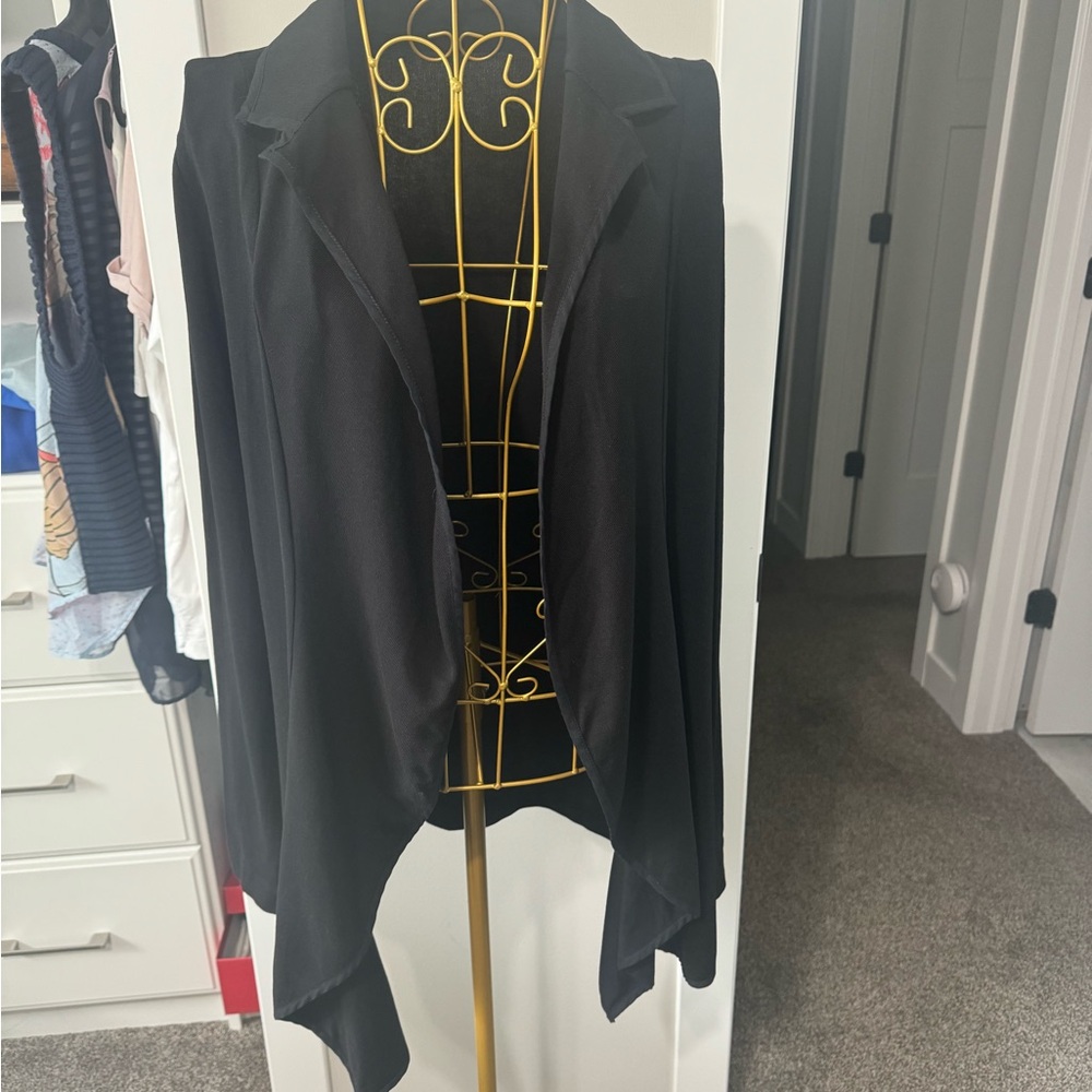 RIANI, Size L, Black, Cotton, summer cardigan